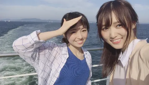 菅井 友香｜フェリーのソフトクリーム美味しかったな☺️（2018-05-30）