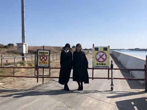 菅井 友香｜海と馬✨（2019-02-28）｜3枚目