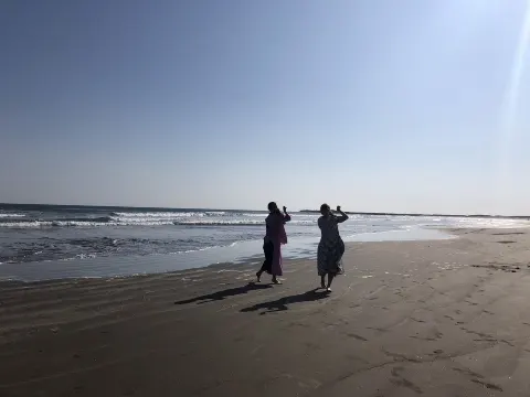菅井 友香｜海と馬✨（2019-02-28）