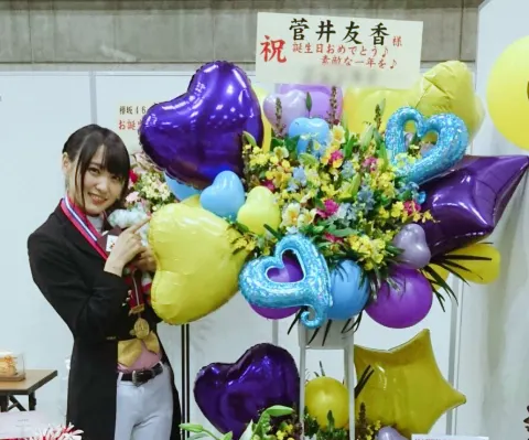 菅井 友香｜横浜個別握手会①（2017-01-17）｜7枚目