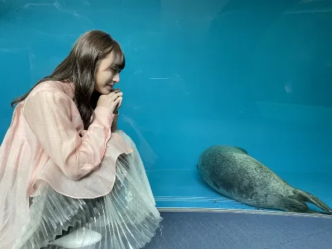 渡辺 梨加｜水族館🐠🐡🐟🦈（2020-11-28）｜2枚目