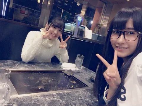 米谷 奈々未｜本場のもんじゃ( *´꒳`* )（2016-02-18）｜3枚目
