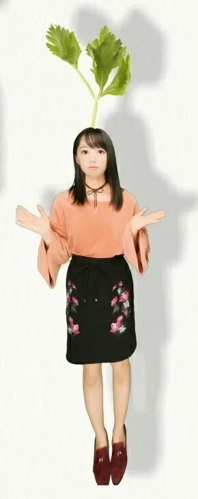 米谷 奈々未｜正月、私は野菜になりました(´-`).｡o()（2017-01-06）｜2枚目