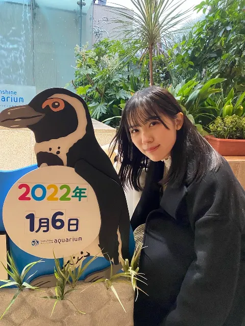 森本 茉莉｜水族館🐠（2022-01-08）｜8枚目