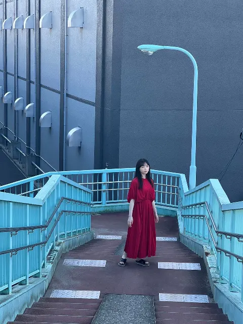山口 陽世｜( ¨̮ )>≡水色と赤（2022-10-22）｜5枚目