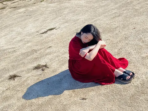 山口 陽世｜( ¨̮ )>≡水色と赤（2022-10-22）｜7枚目
