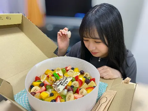 森本 茉莉｜ピスタチオ味のかき氷がすき（2023-04-16）｜8枚目
