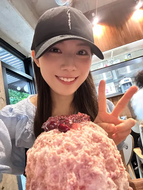 森本 茉莉｜日向坂ちゃんねるにて、かき氷屋さん巡りの様子をお届け🍧（2023-06-24）
