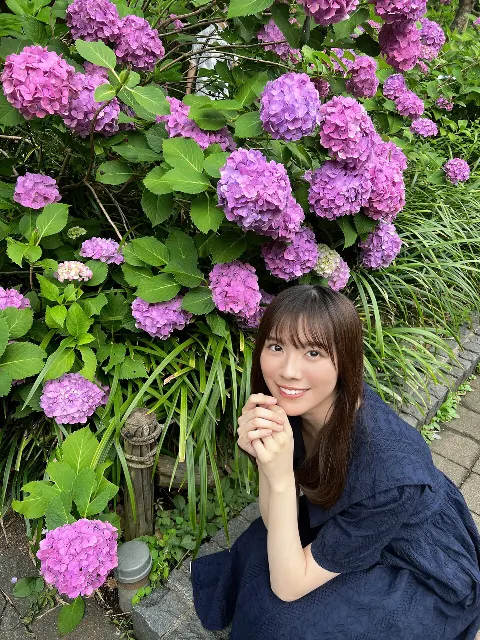 森本 茉莉｜今、紫陽花の写真？？」って思わないでください（2023-07-04）｜3枚目