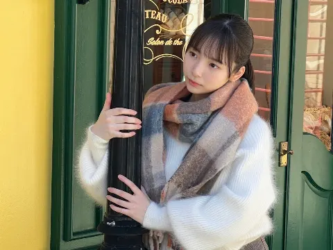 渡辺 莉奈｜青、紺、緑（2024-01-31）｜5枚目