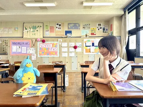 ポカ｜夕陽とイメチェンしたえけちぇん（2024-09-04）｜21枚目