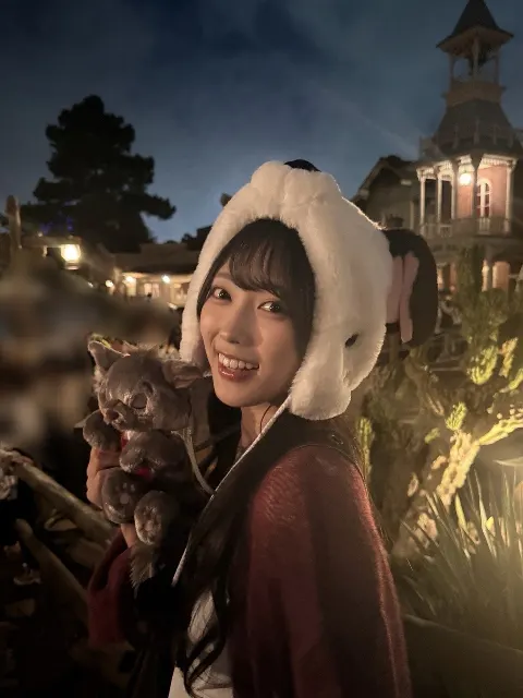 清水 理央｜かわいい？よんでね♡（2024-10-11）｜4枚目