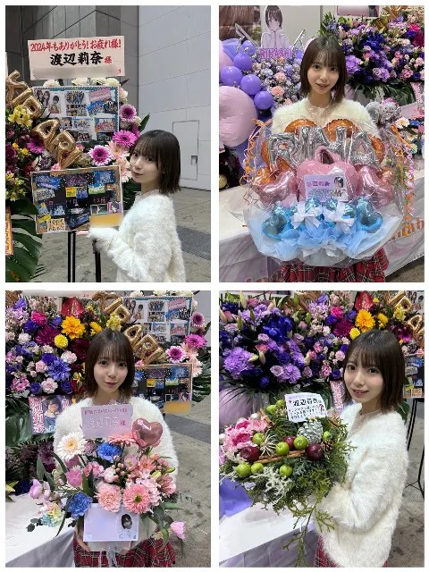 渡辺 莉奈｜₍ᐢ. ̯.ᐢ₎（2024-12-24）｜5枚目