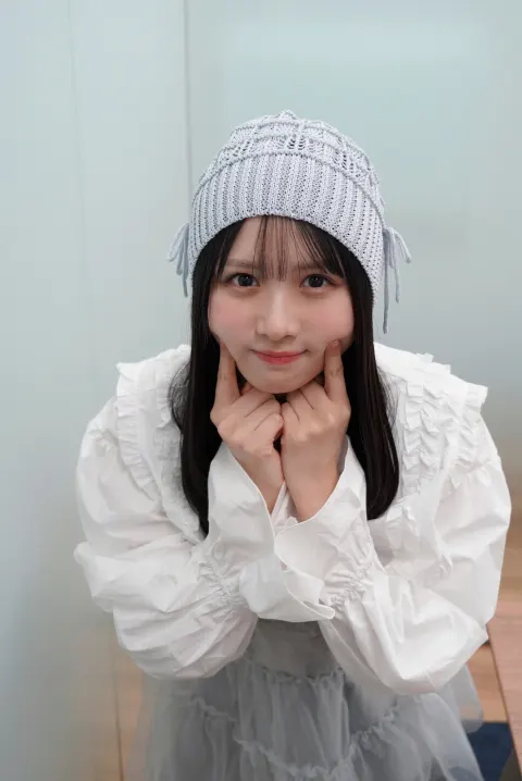 上村 ひなの｜みずいろお帽子🌨️（2025-02-10）｜3枚目
