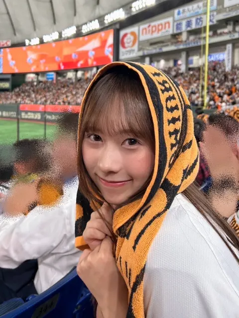 石塚 瑶季｜野球観戦日記_東京ドーム_うさほー🐰（2025-05-08）｜6枚目