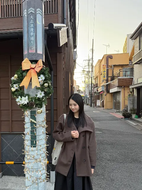 上村 ひなの｜お団子食べに川越へ（2025-12-13）