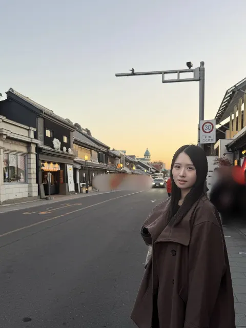 上村 ひなの｜お団子食べに川越へ（2025-12-13）｜3枚目