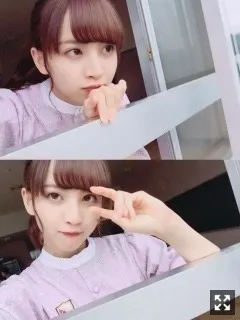 佐藤 楓｜黒いスカートの上に海苔のお菓子こぼして拾おうとしたけど同化してわからない  74.（2018-06-21）