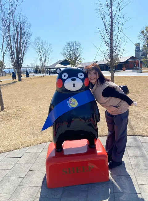清宮 レイ｜くまモンポートに行ってきたよ😊（2023-03-03）｜4枚目