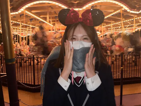 清宮 レイ｜制服ディズニー(〃ω〃) ？！（2023-03-06）｜3枚目